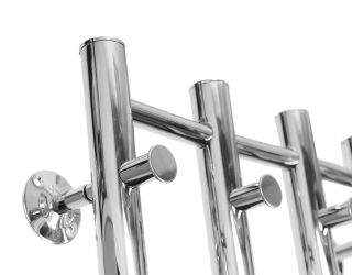 Полотенцесушитель электрический Domoterm Танго DMT 109-V4 36x92 EK L хром